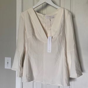 NWT Cream Blouse